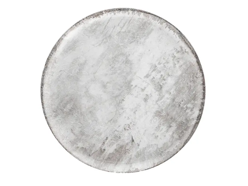 Тортівниця Alba ceramics Beige на ніжці з кришкою 30 см сіра (769-009) - фото 3