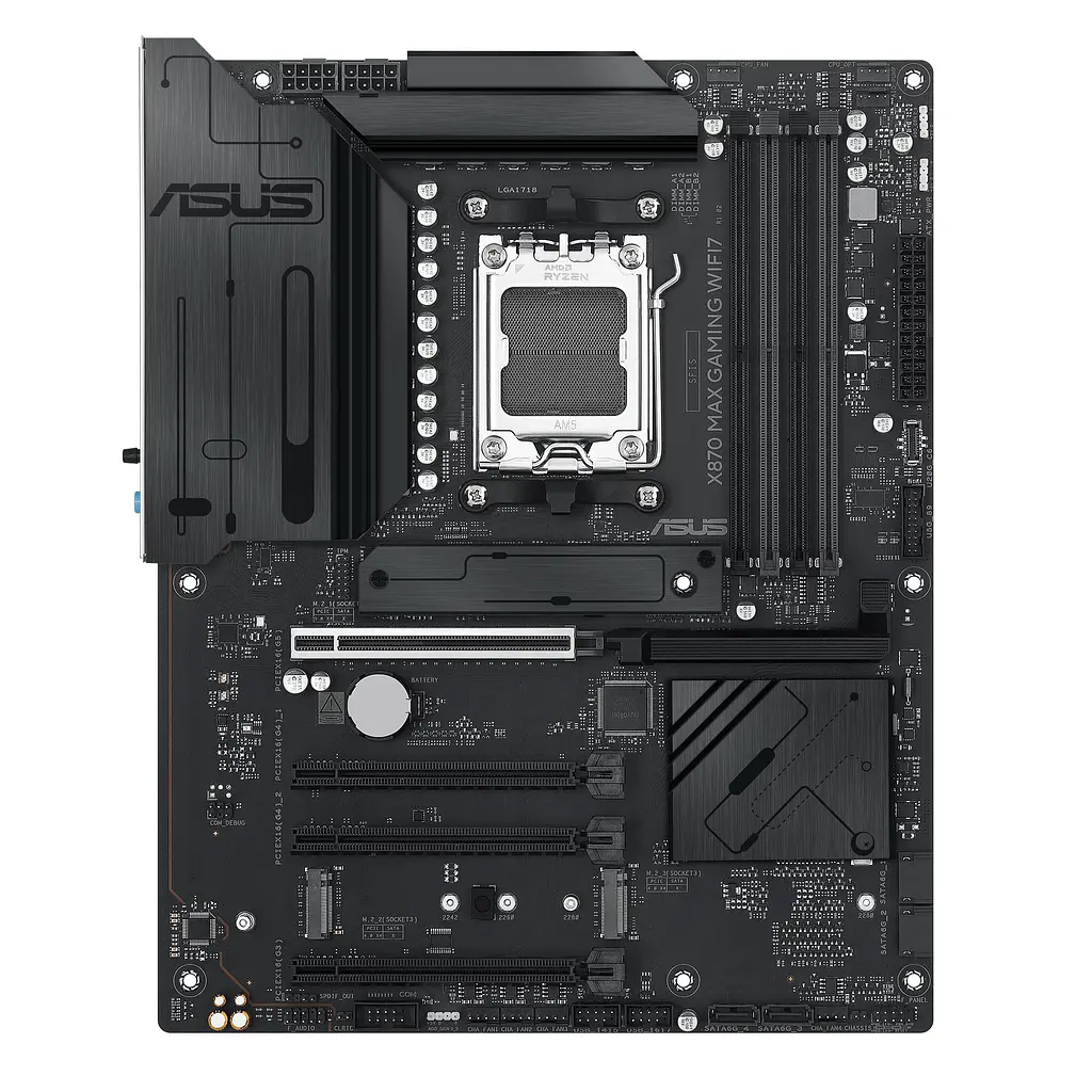 Материнская плата X870 MAX GAMING WIFI7 sAM5 X870 4xDDR5 M.2 HDMI USB Type-C Wi-Fi BT ATX Asus teh0019035 - фото 2