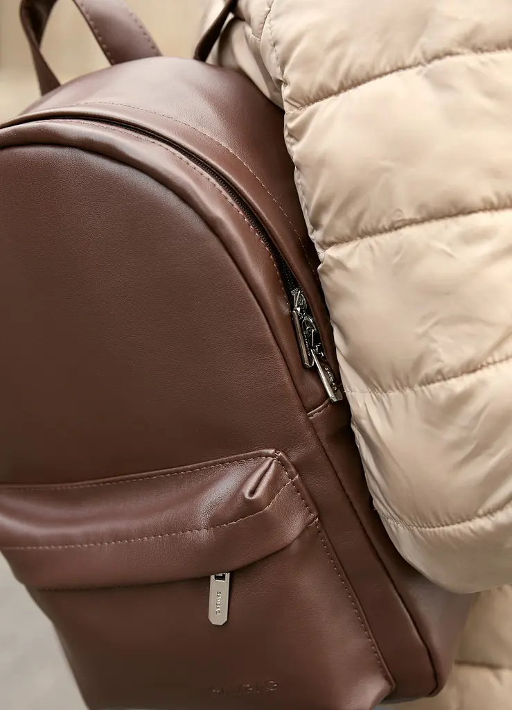 Мужской рюкзак Sambag Brix Classic шоколадный 35 х 25 х 12 см (14511020m) - фото 4