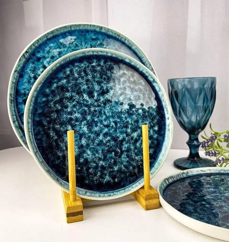 Тарелка керамическая Olens 21 см «Тотем» (JM1535T) - фото 2