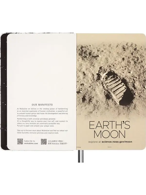 Записник Moleskine NASA середній, Лінійка (SKNTBHL7063S1) - фото 3