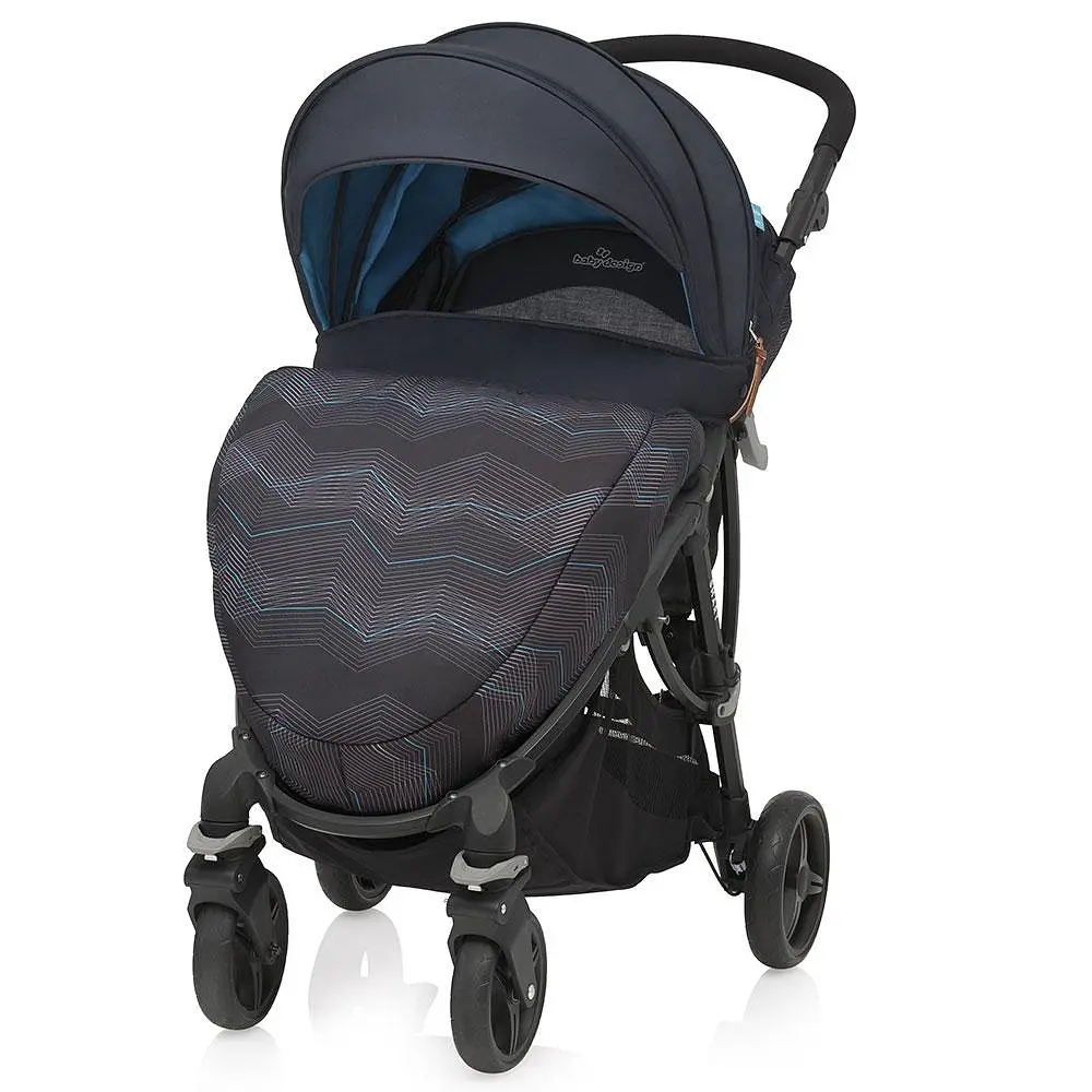 Прогулянкова коляска Baby Design Smart 05 Graphite (292330) - фото 2