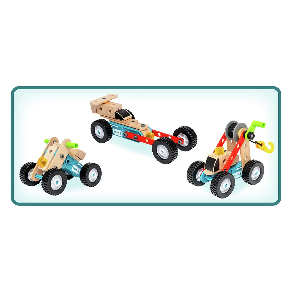 Конструктор Brio Builder з інерційним двигуном 67 елементів (34595) - фото 4
