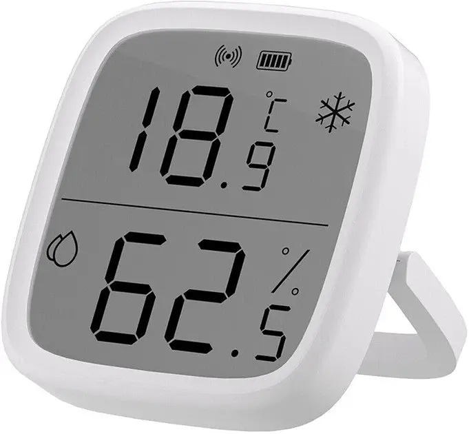 Датчик температури і вологості з дисплеєм SONOFF SNZB-02D Zigbee LCD Smart Temperature Humidity Sensor - фото 2
