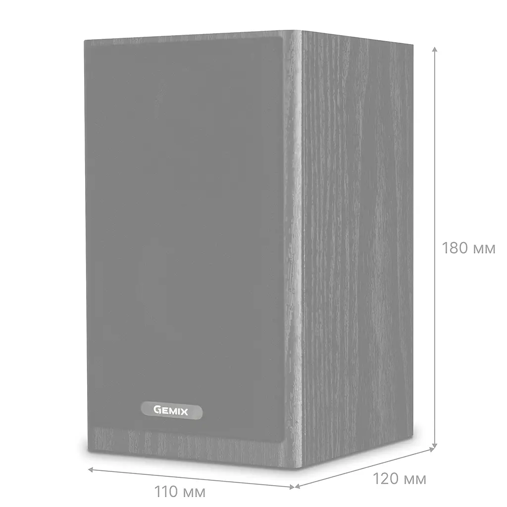 Акустическая система Gemix TF-5 Black - фото 6