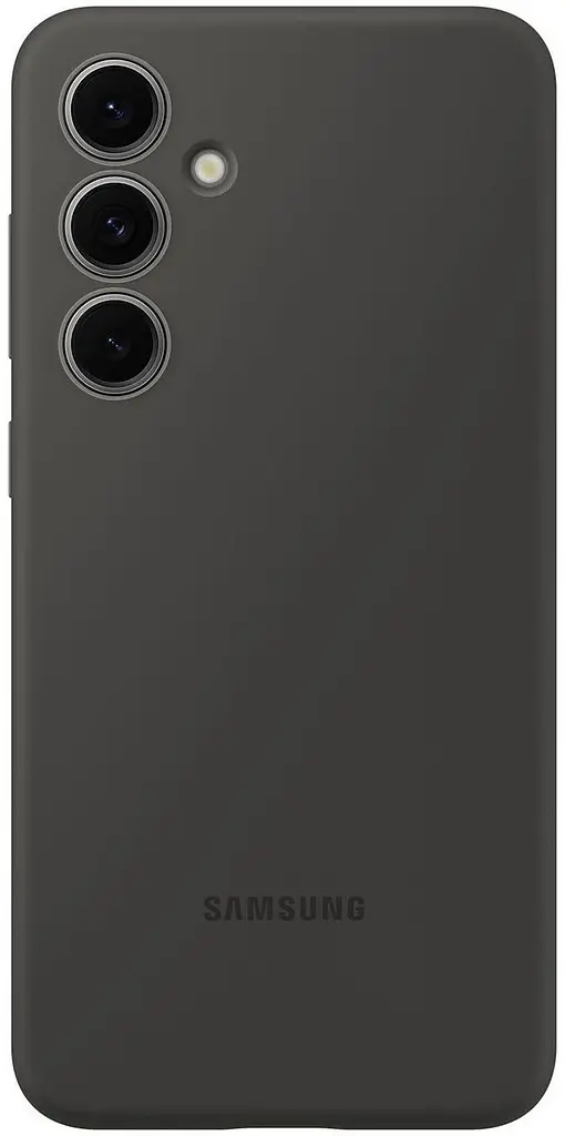 Оригінальний силіконовий чохол Samsung Silicone Case для Samsung Galaxy S24 FE Black (EF-PS721CBEGWW)
