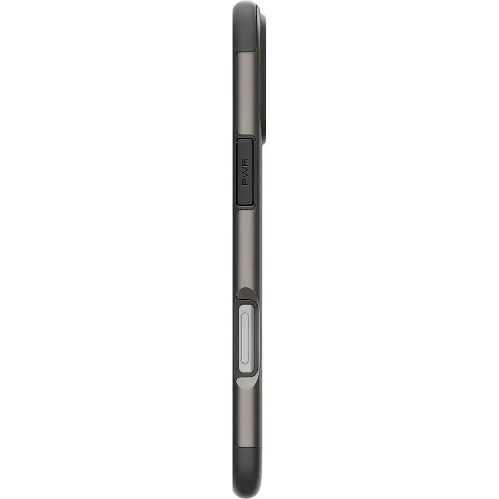Чохол Spigen Slim Armor with MagSafe для Apple iPhone 16 Pro Max Gunmetal (ACS08033) [115497] - фото 11