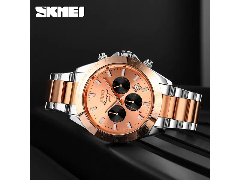 Чоловічий наручний годинник 9259RGRG Rose Gold-Rose Gold Skmei acs0029840 - фото 4