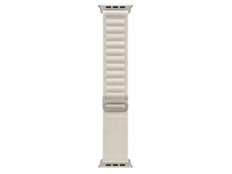 Смарт-годинник Apple Watch Ultra GPS + Cellular 49mm Titanium Case with Starlight Alpine Loop - Medium MQFR3 UA - фото 5