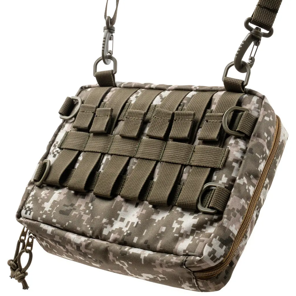 Чехол для планшета Vinga Tactical Military universal 10-11" MOLLE, Oxford 600D, pixel (VTB11UTMOP) - фото 2