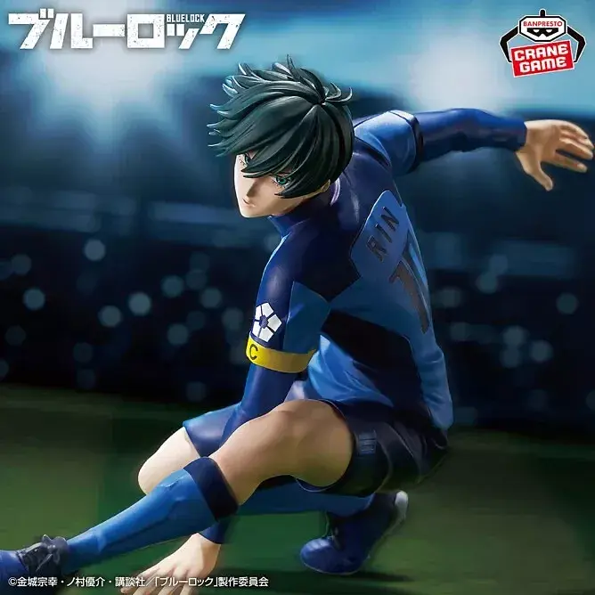 Фигурка Bandai Синяя Тюрьма Итоши Рин Blue Lock Itoshi Rin 15 см B BL IR 15 - фото 6