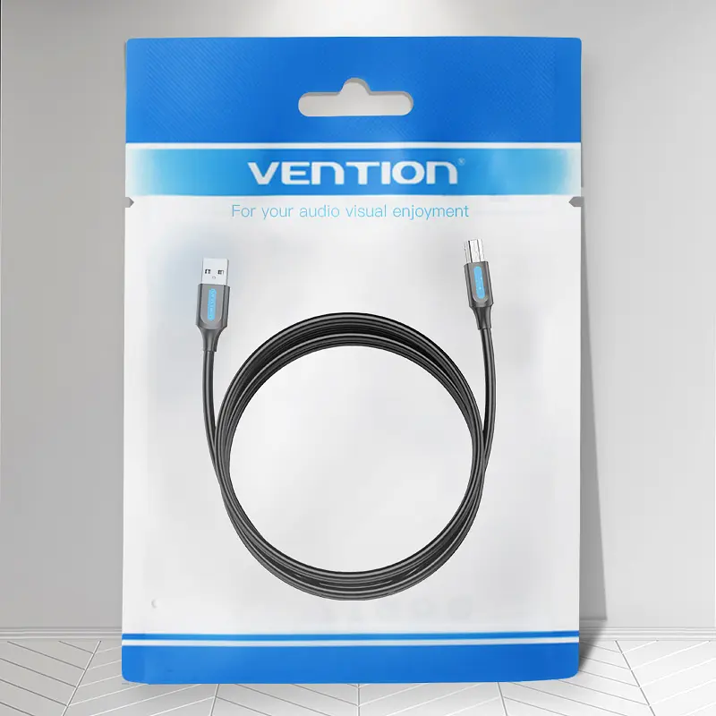 Кабель для принтера Vention COQBL USB 2.0 Type-A - Type-B 10 м чорний (COQBL) - фото 10