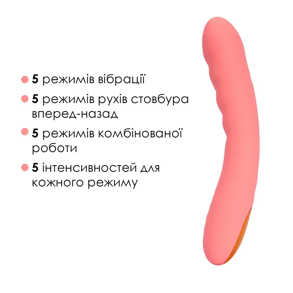 Смарт-вібратор із пульсацією Svakom Ava Neo Peach Pink SVAKOM SX1112 101007 - фото 4
