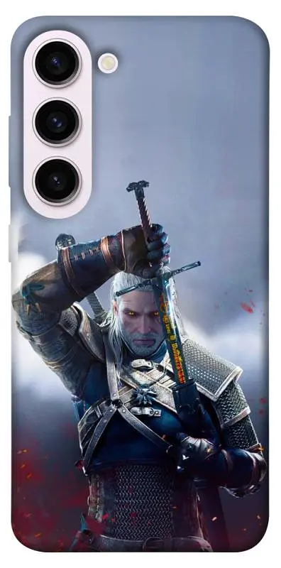 TPU чехол Demsky The witcher gerald для Samsung Galaxy S23+
