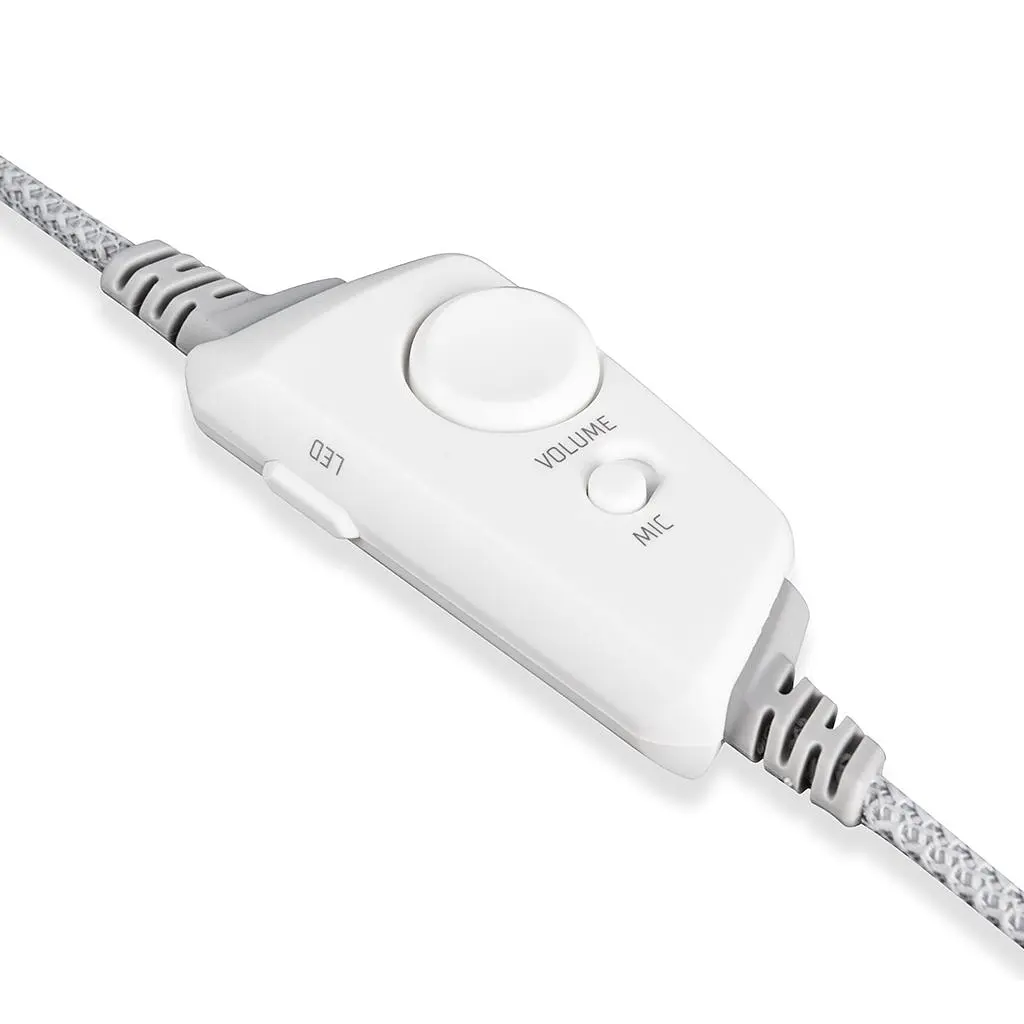 Ігрова гарнітура Modecom Volcano RGB Prometheus 7.1 White USB (S-MC-899-PROMETHEUS-200) - фото 3