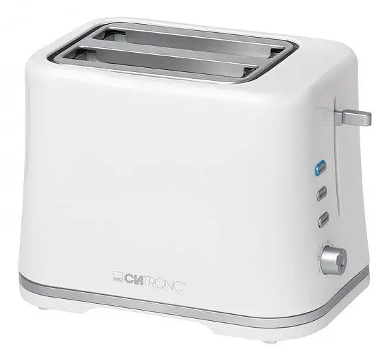 Тостер Clatronic TA 3554 White-silver - фото 2