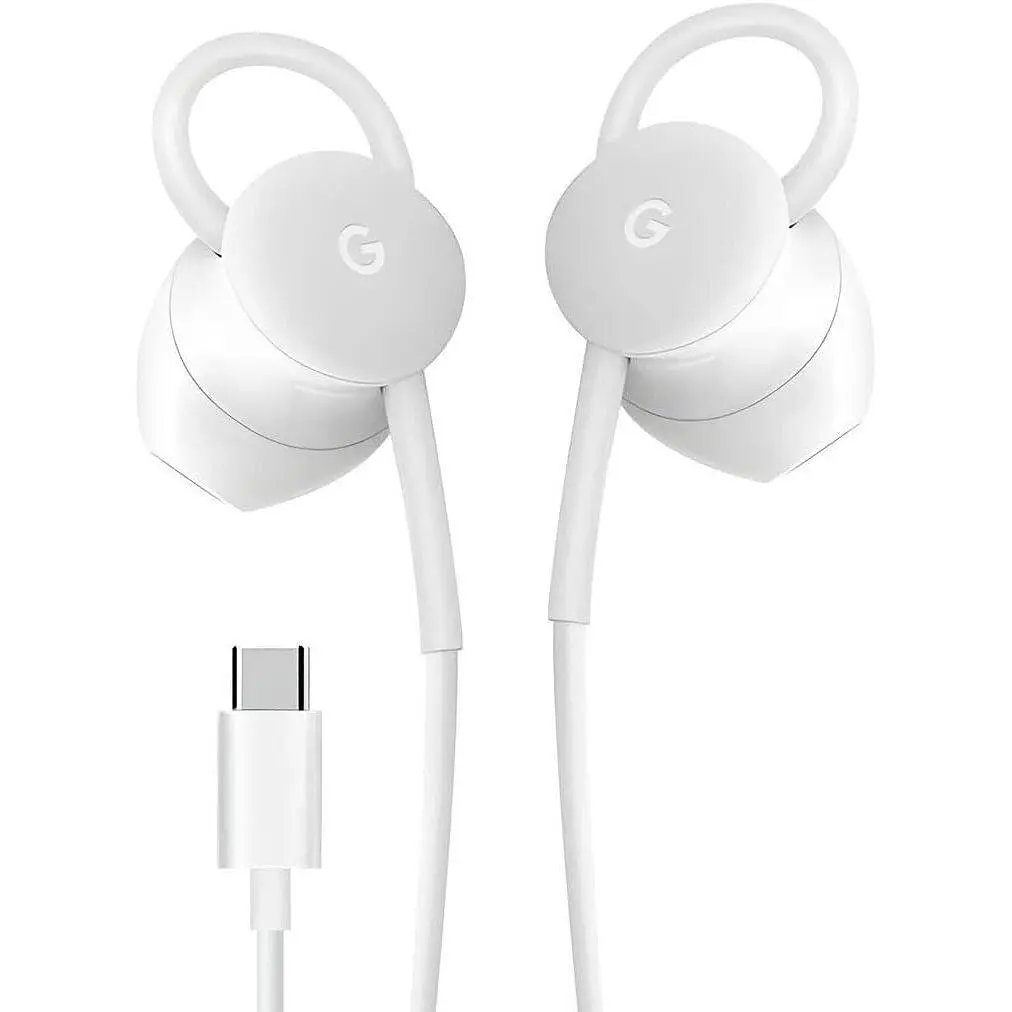 Навушники дротові Google Pixel EarBuds USB Type-C (GA00485) білі