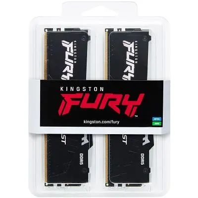 Модуль памяти для компьютера DDR5 32GB (2x16GB) 6000 MHz Beast RGB EXPO Kingston Fury (ex.HyperX) (KF560C30BBEAK2-32) - фото 6