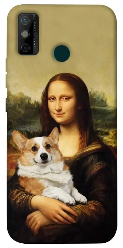 TPU чохол Demsky Mona corgi для TECNO Spark 6 Go