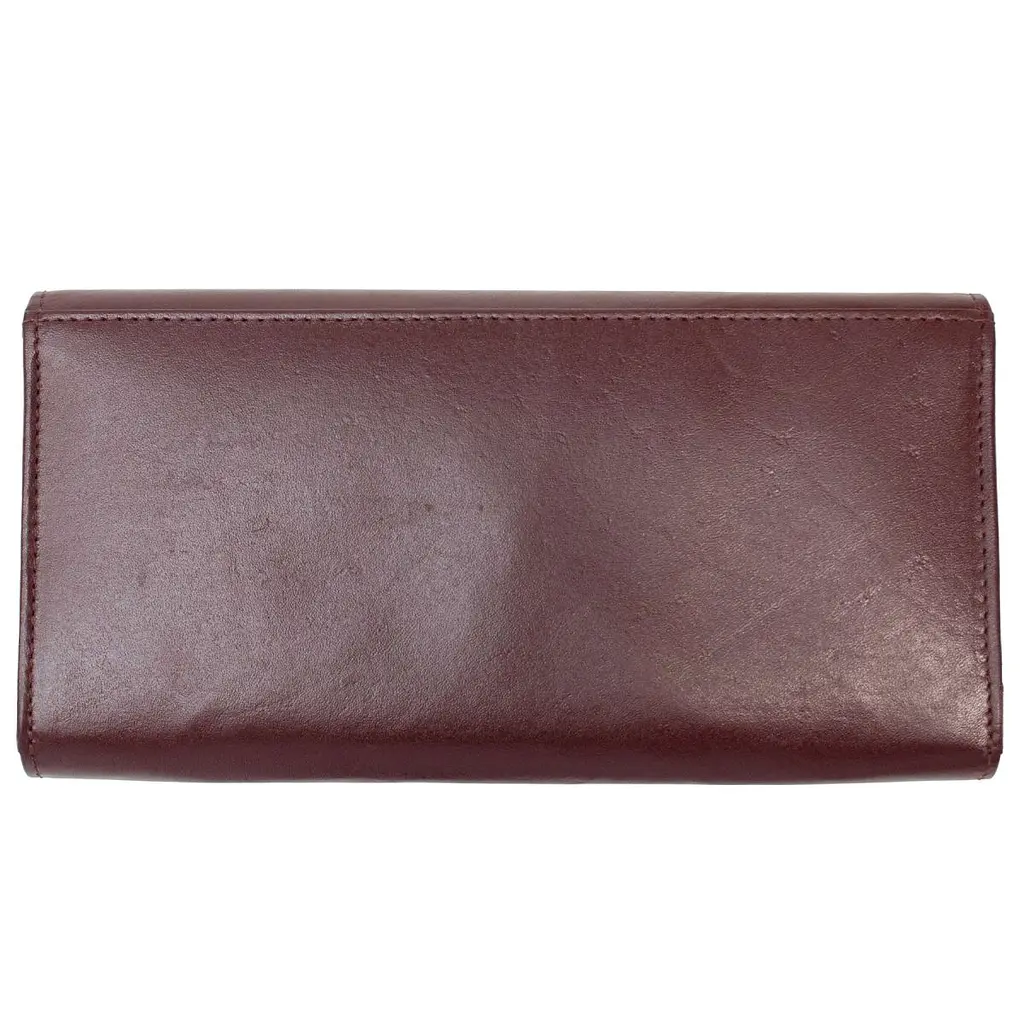 Гаманець жіночий шкіряний Semi Line RFID Dark Red (P8264-2) - фото 4