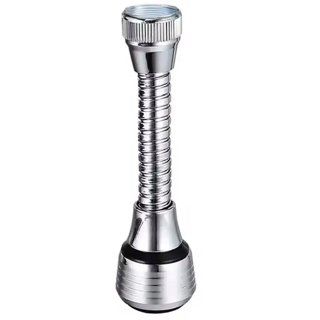 Насадка на кран з подовжувачем, поворотний аератор для кухні ванної Semi Rotary Aerator, Хром два режими