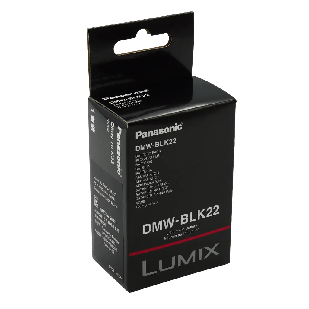 Акумулятор оригінальний для фотоапаратів Panasonic DMW-BLK22E - фото 6