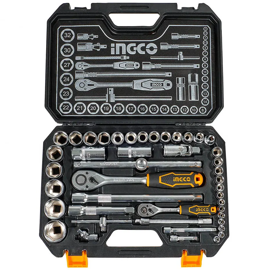 Набір торцевих головок Ingco Industrial 1/4" та 1/2" 94 предмети (HKTS42941) - фото 2