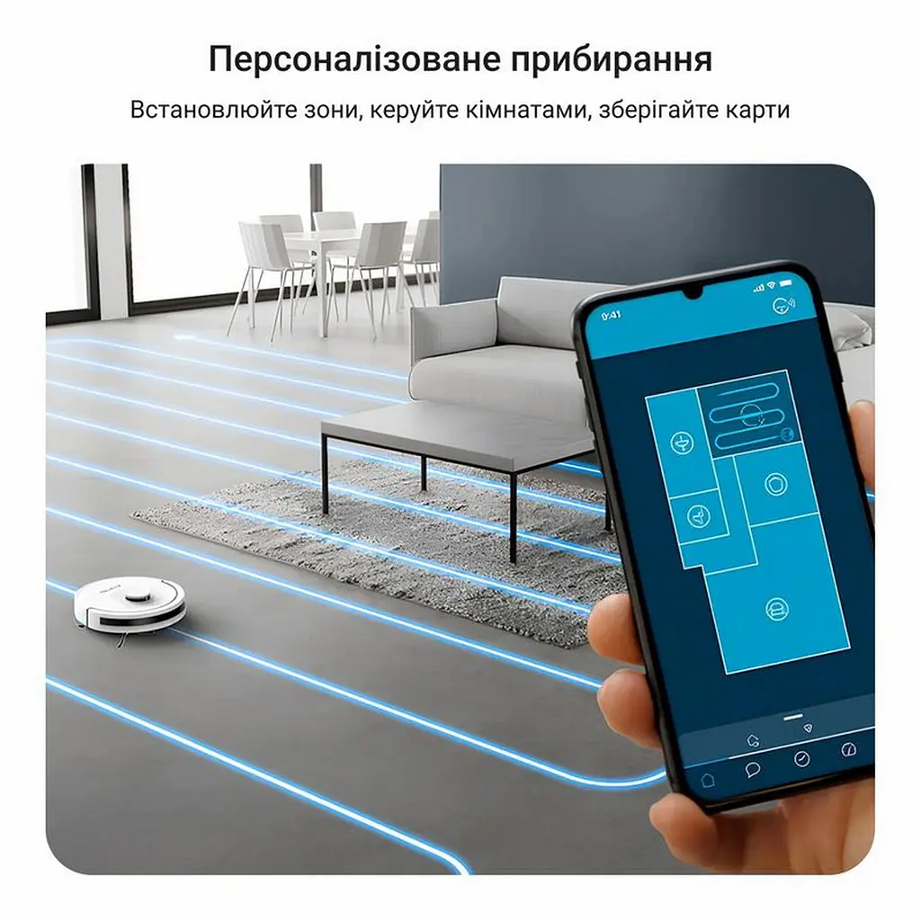 Робот-пилосос Rowenta X-Plorer Serie 90 автон. робота до 270 хв білий - фото 7