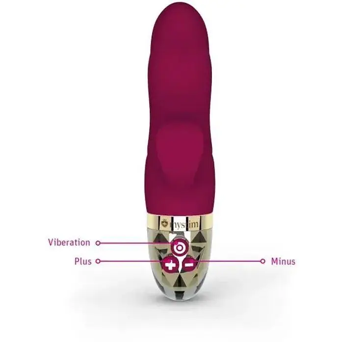 Вібратор-кролик Mystim Hop Hop Bob Fuchsia потужний двигун 8 режимів - фото 5