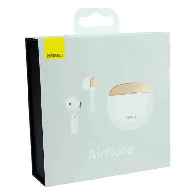 Блютуз Стерео Гарнитура Baseus NGW2 TWS Белый - фото 8