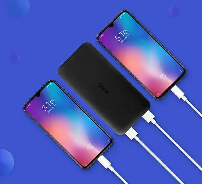 Внешний аккумулятор Power bank Redmi 10000mAh (VXN4305GL) Черный - фото 6