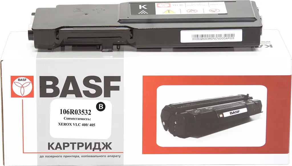 Картридж тон. BASF для Xerox VersaLink C400/C405 аналог 106R03532 Black ( 10500 ст.) (BASF-KT-106R03532)