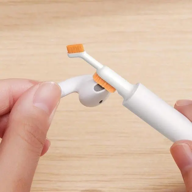Многофункциональная ручка щетка Baseus для чистки AirPods, смартфонов, наушников, клавиатуры, гаджетов (NGBS000002) - фото 2