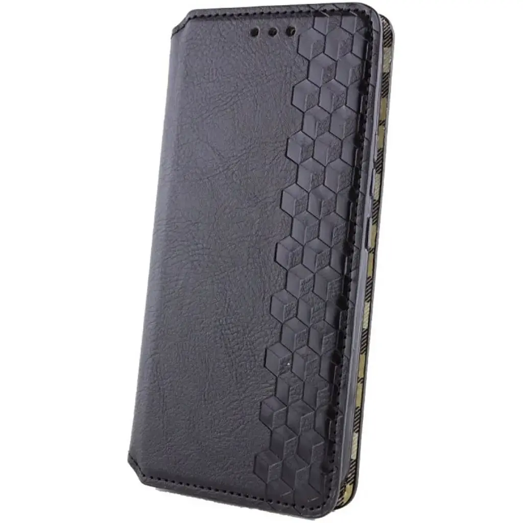 Чохол-книжка Rubic Leather Case для Redmi Note 13 Pro 5G/Poco X6 5G Black [120836] - фото 2