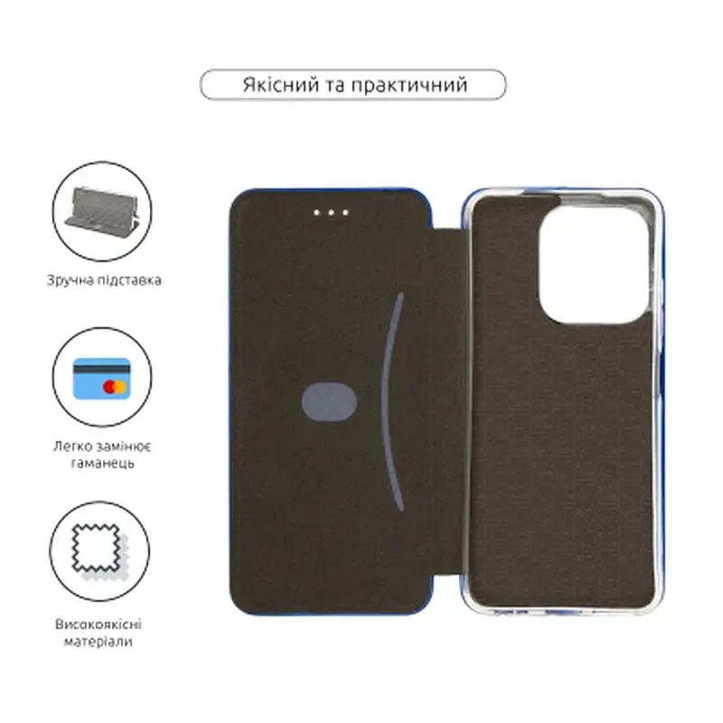 Чохол до мобільного телефона Armorstandart G-Case Tecno Spark 10 4G (KI5q) Blue (ARM68952) - фото 3