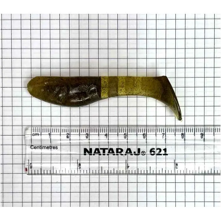Силіконова приманка HARPOON "KOPUTO" 3" темна карамель (2шт/уп) плаваюча 007