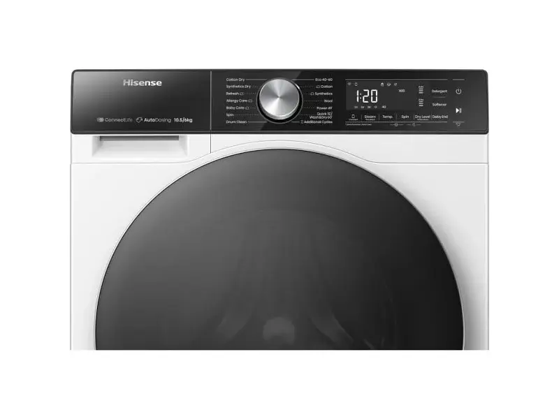 Прально-сушильна машина автоматична Hisense WD5S1045BW/UA - фото 9