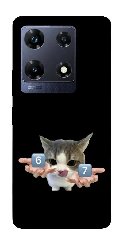 Чохол Demsky Six Seven cat для Infinix Note 30 Pro