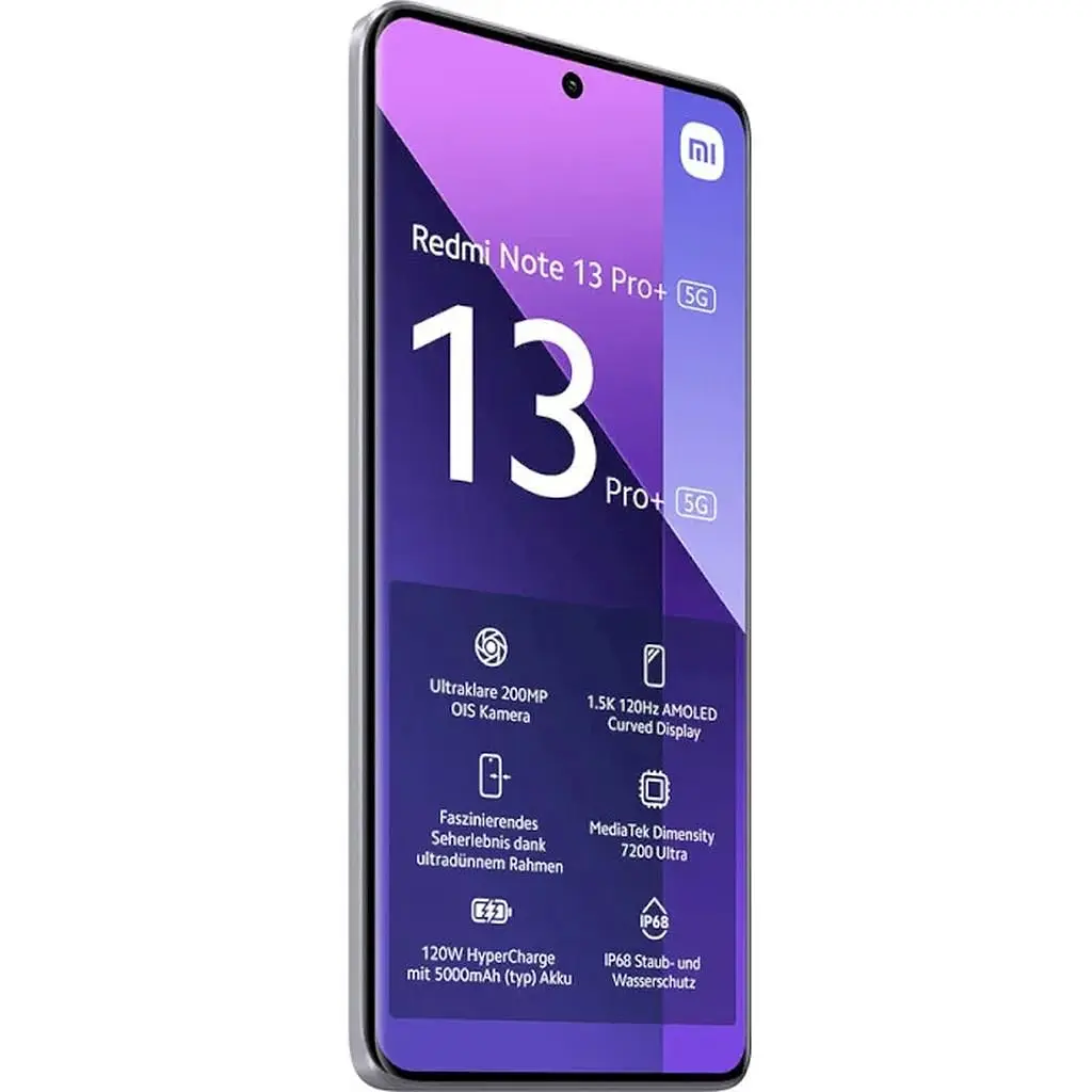 Смартфон Xiaomi Redmi Note 13 Pro+ 5G 8/256GB Aurora Purple - фото 12