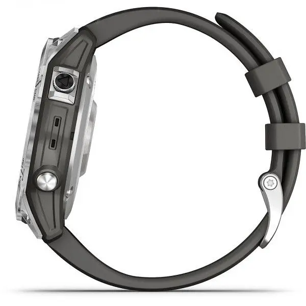 Смарт-часы Garmin Fenix 7 Standard Edition Silver with Graphite Band 010-02540-00/01 [65359] - фото 5