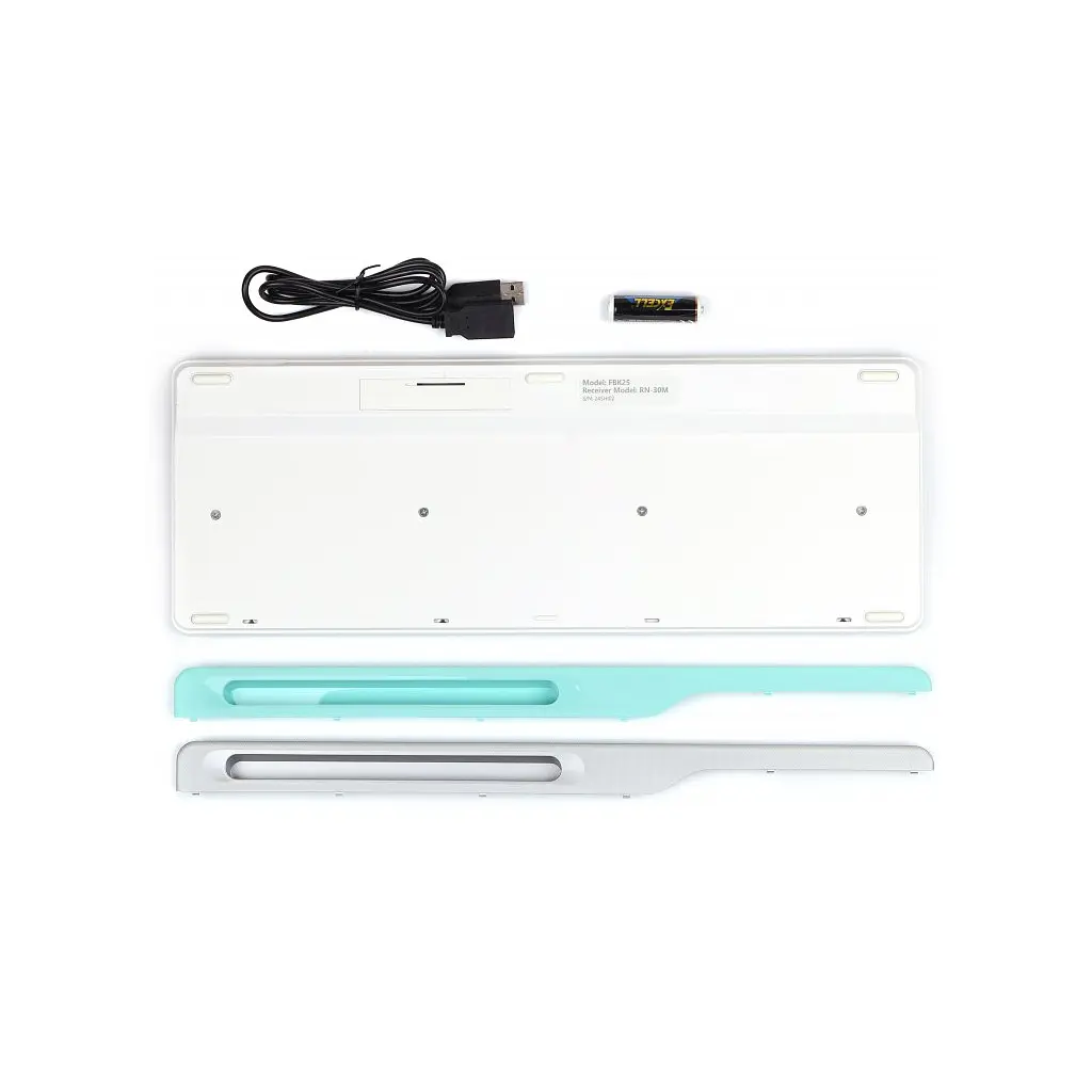 Клавіатура A4Tech FBK25 Wireless White - фото 4