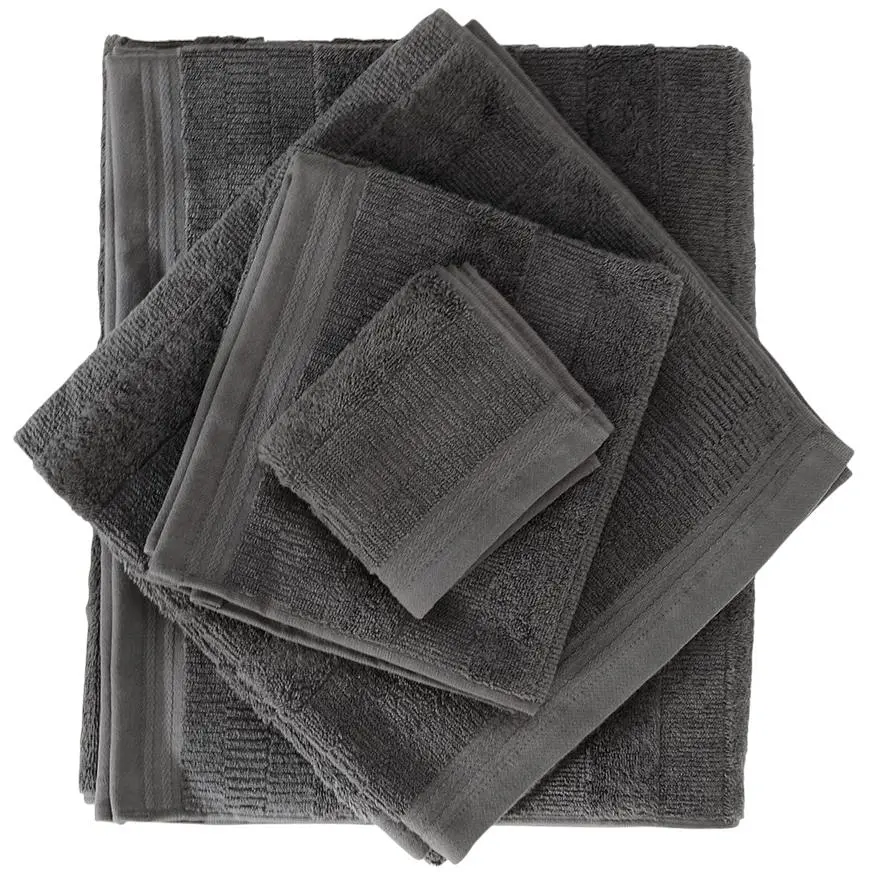 Полотенце МВМ My Home Вдохновение 30x50 см антрацит (ANTHRACITE) - фото 7