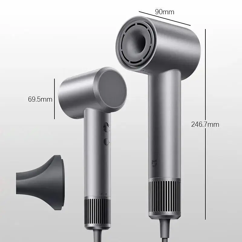 Фен для волосся Xiaomi Mijia High Speed Hair Dryer H501 Grey (1600W, Іонізація) - фото 5