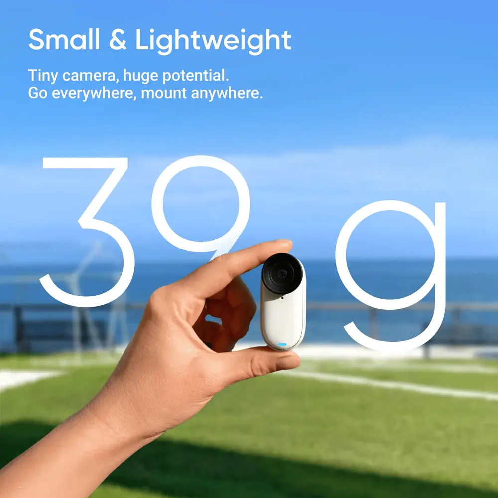 Екшн-камера Insta360 GO 3S Standard Edition Midnight Black 128 GB - фото 9