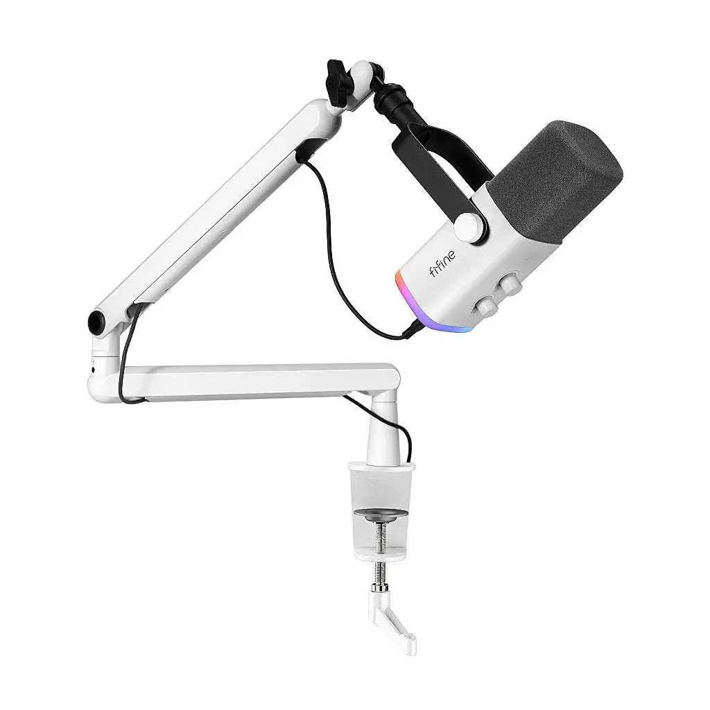 Мікрофон Fifine TAM8W USB White (TAM8W) - фото 2