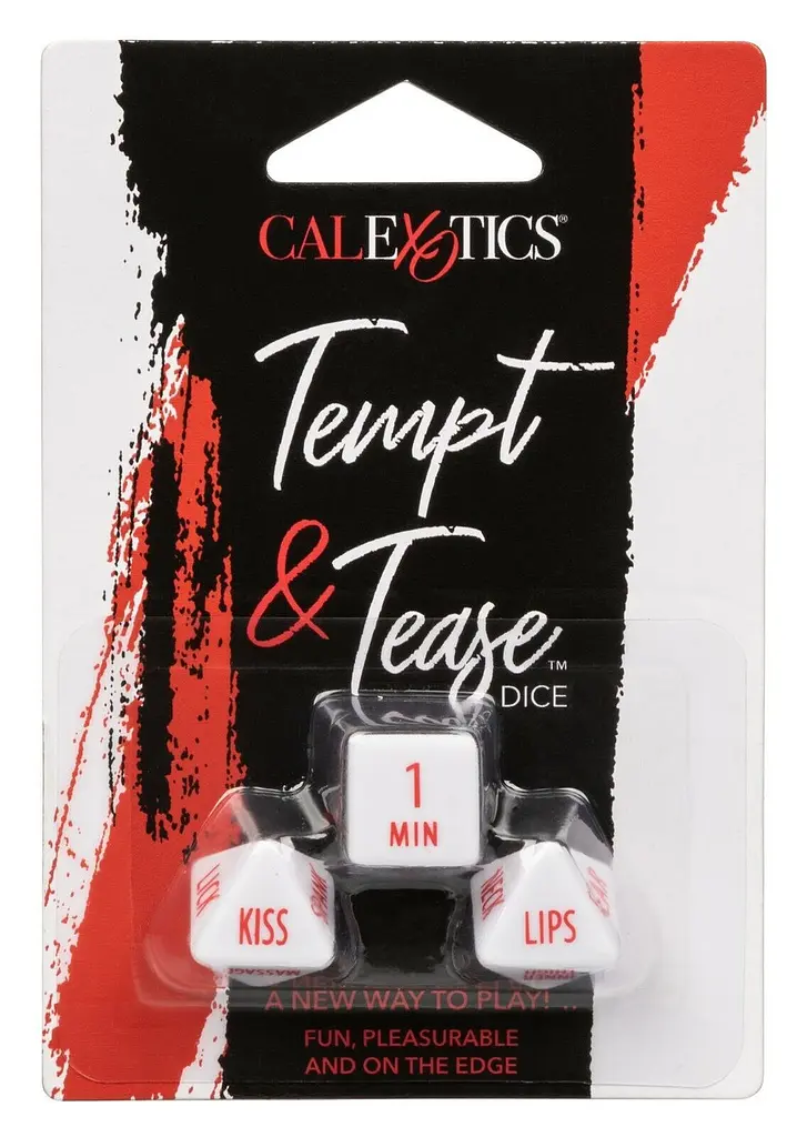 Секс игра кубики Cal Exotics Tempt & Tease Dice Tempt & Tease Dice - фото 2