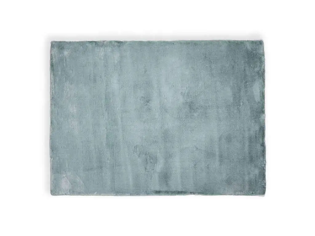 Килимок DARIANA 160x220см м'ятний для підлоги з еко-хутра Tweed