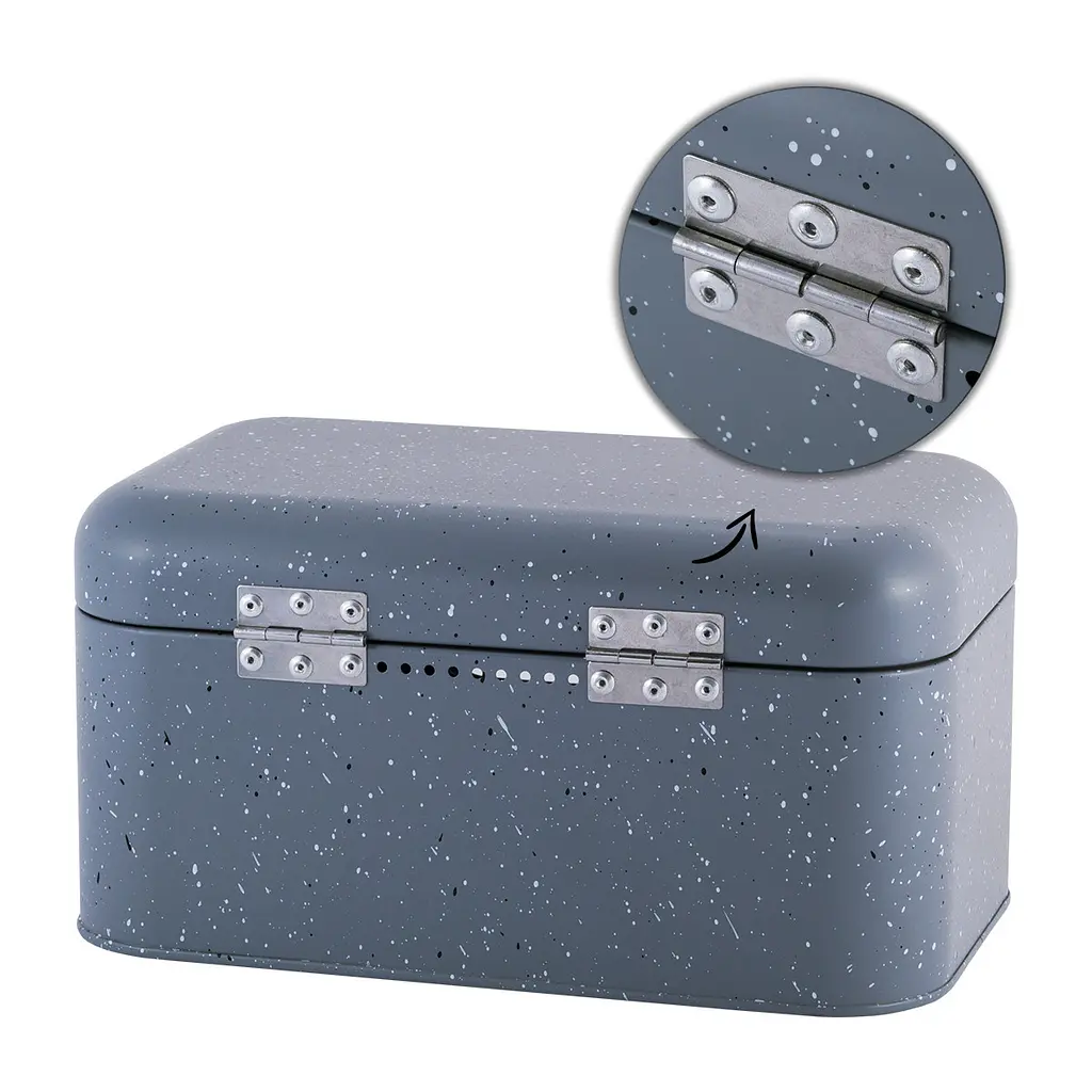 Хлебница Kamille KM-1110SR серая - фото 4