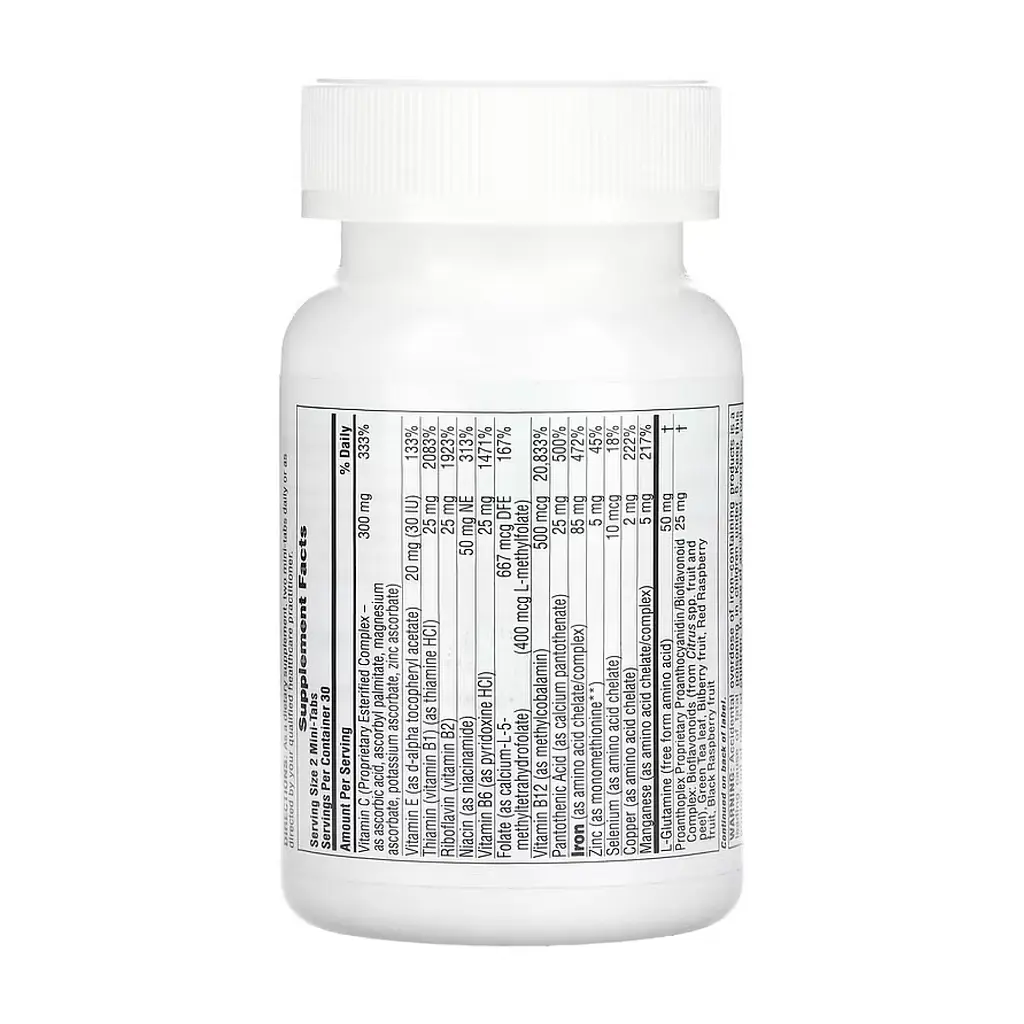 Залізо з кофакторами Hema-Plex - 60 mini-tabs - фото 2