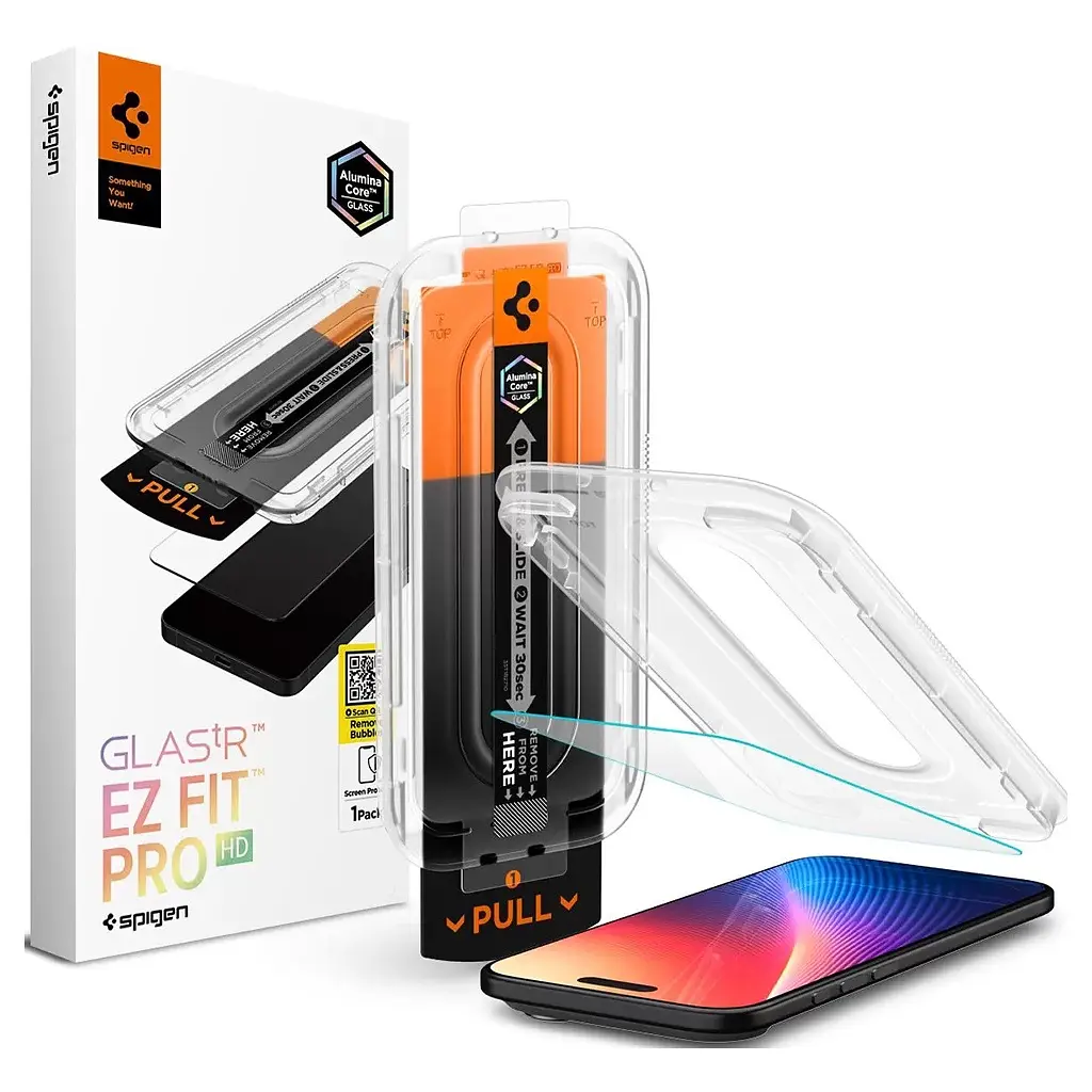 Скло захисне Spigen Glas.tR EZ Fit Pro HD iPhone 17 Air (AGL09870)